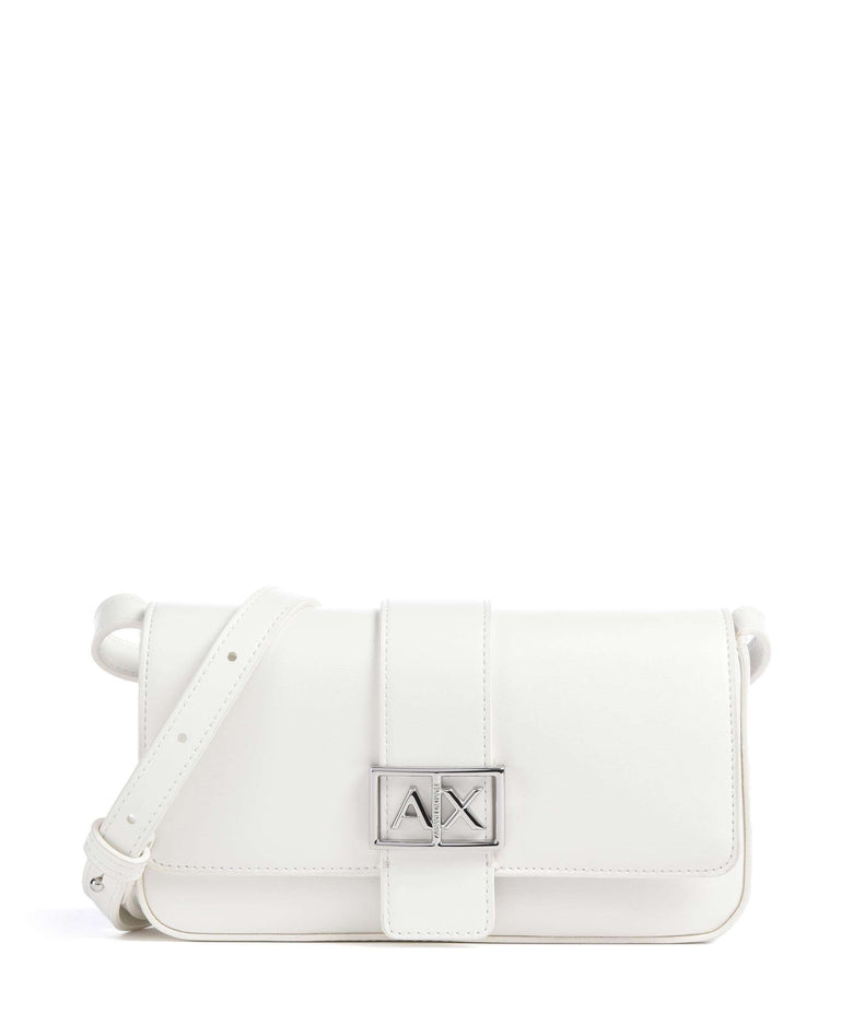 Armani Exchange Wonder Mini Crossbody bag off white