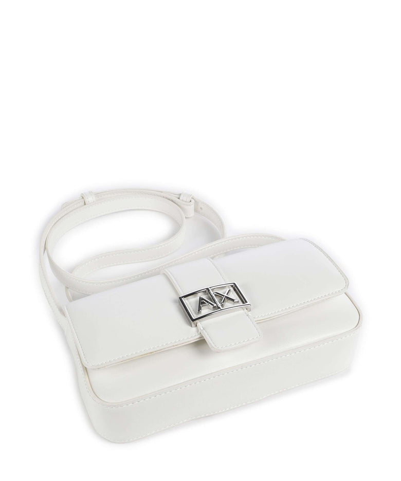 Armani Exchange Jodie Mini Crossbody bag off white