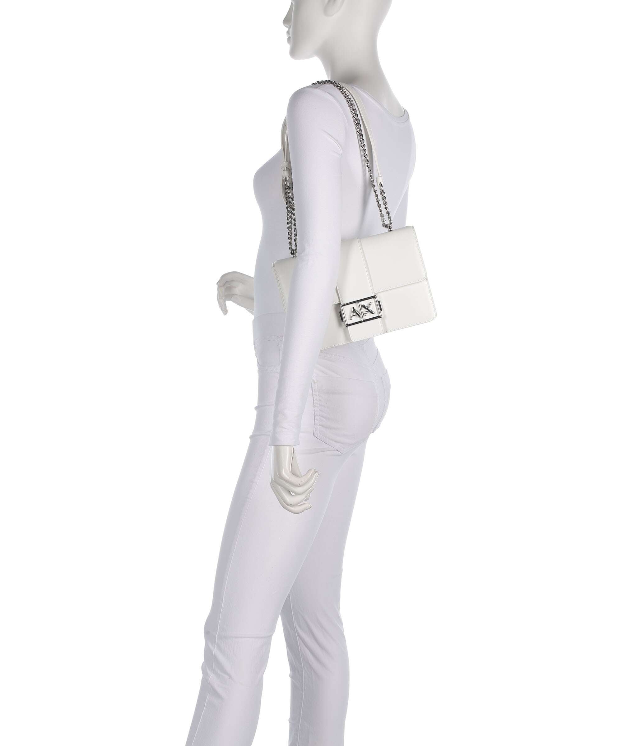 Armani Exchange Wonder M Shoulder bag off white