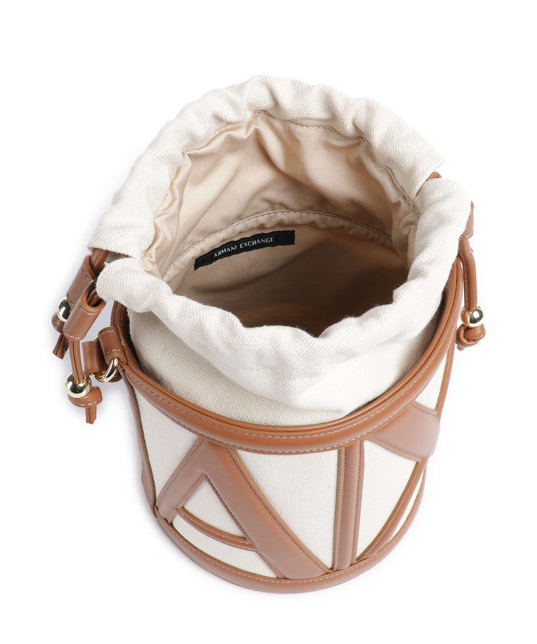 Armani Exchange Marisol Bucket bag natural/saline clay