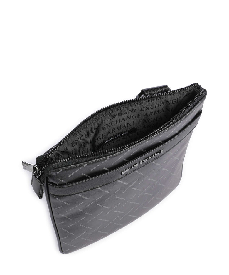 Armani Exchange Ginevra Printed Crossbody bag black/chiseled stone