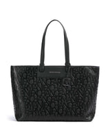 Armani Exchange Liz Monogram L Borsa shopper black