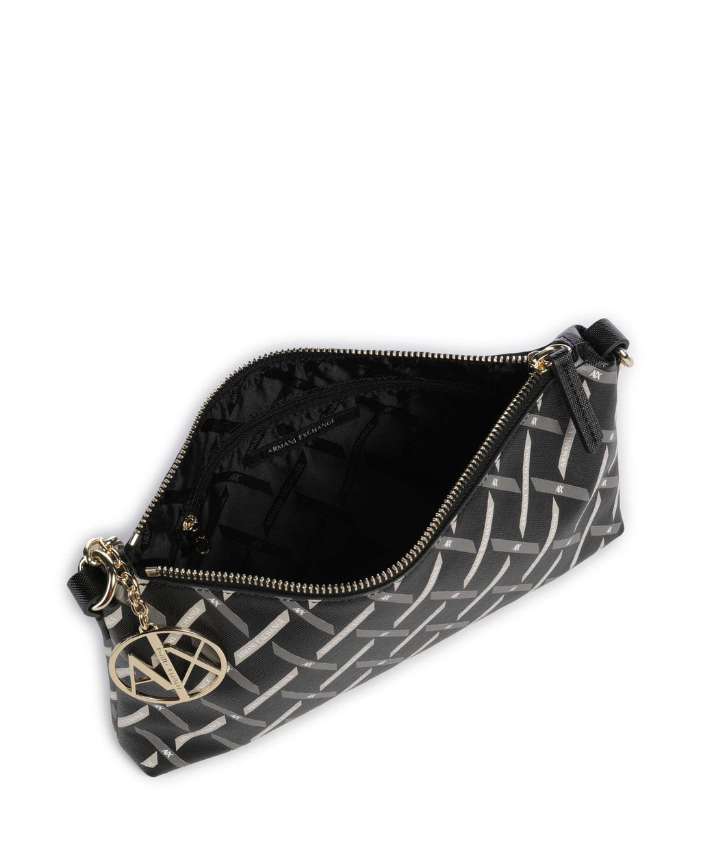 Armani Exchange Gynger Logo Shoulder bag black