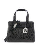 Armani Exchange Liz Patent S Handbag black