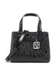 Armani Exchange Liz Patent S Borsa a mano black