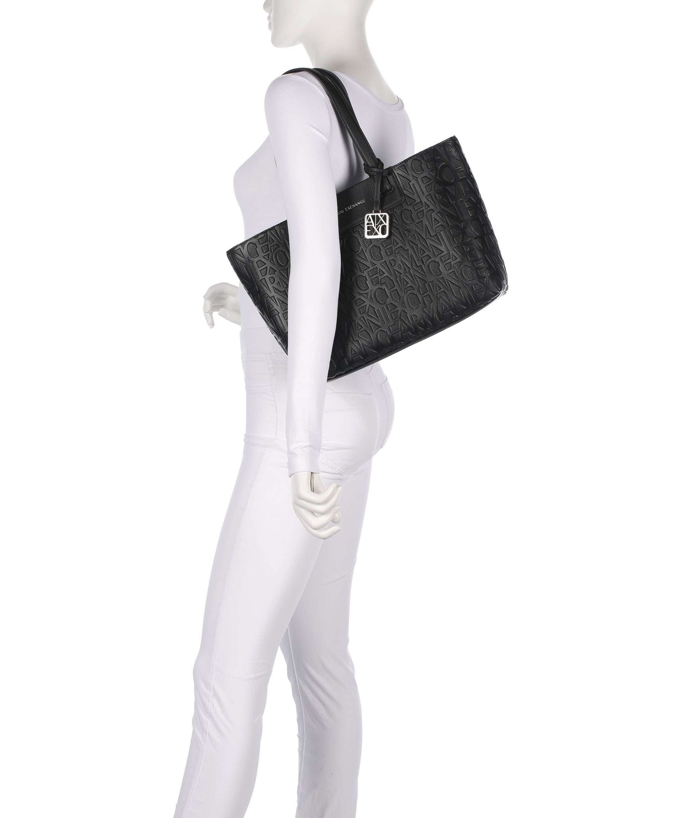 Armani Exchange Liz M Tote bag black