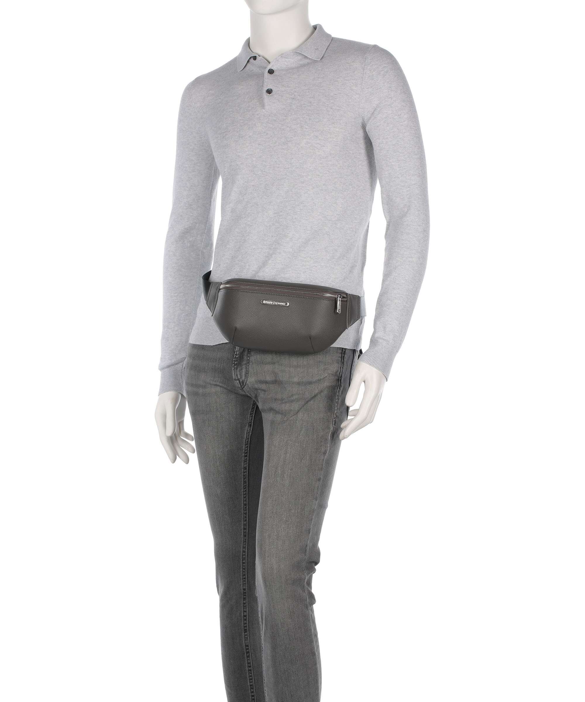 Armani Exchange Okinawa Belt bag dark gull gray