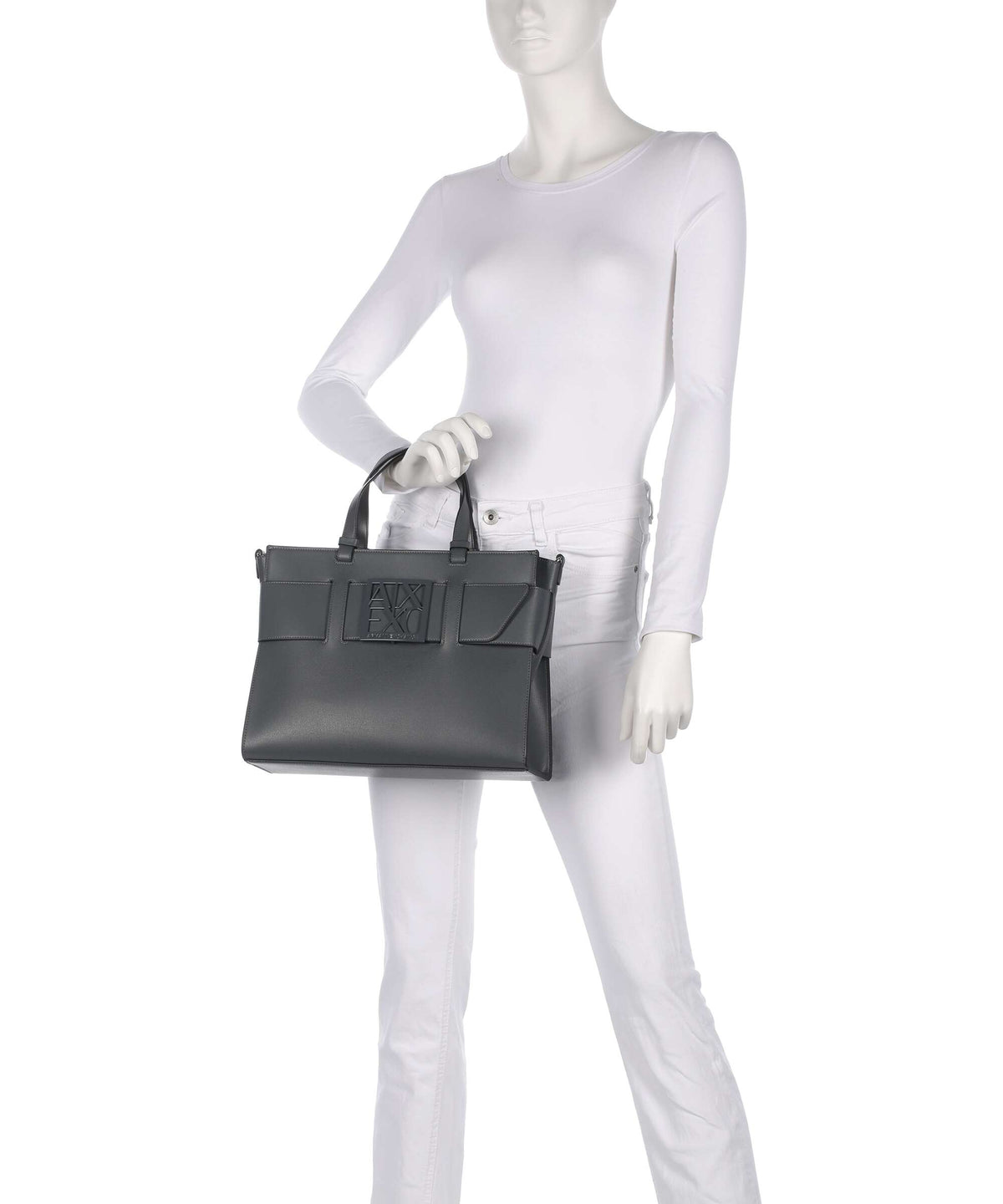 Armani Exchange Susie Handbag chill steel