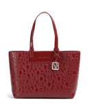 Armani Exchange Liz Patent M Borsa shopper red dahlia