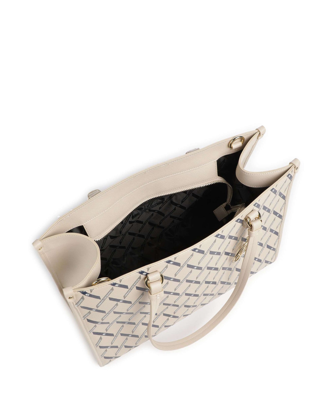 Armani Exchange Gynger Logo Tote bag sound sand