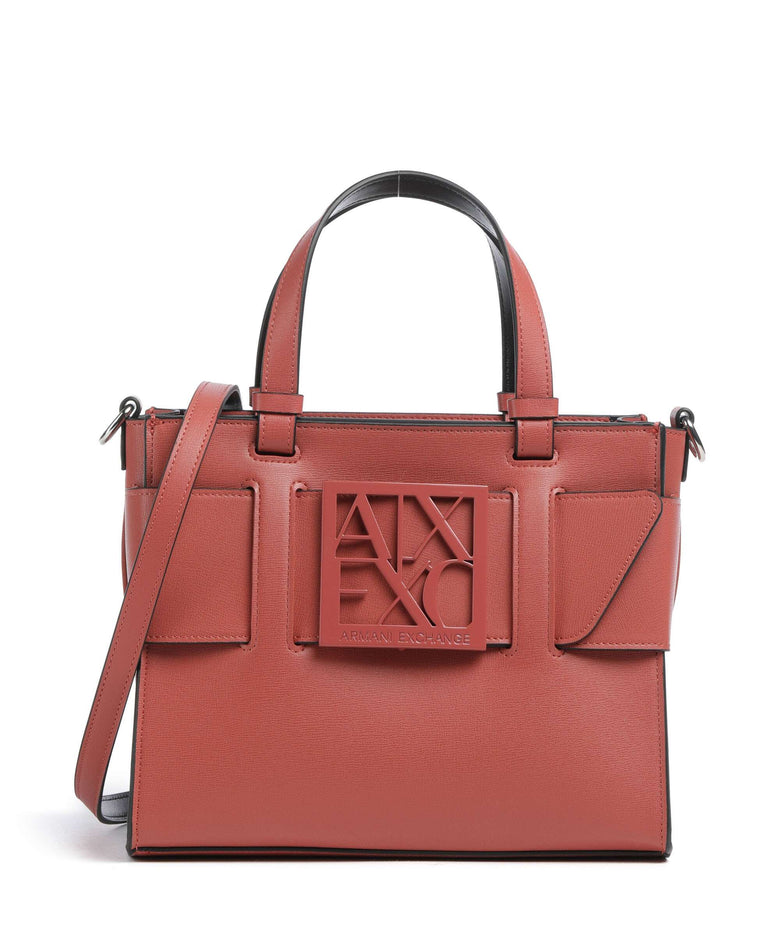 Armani Exchange Susy M Handbag hot sauce