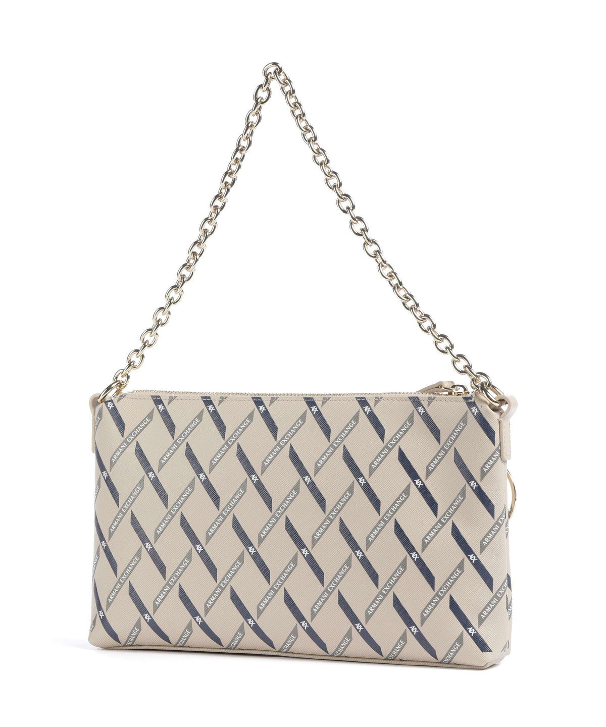 Armani Exchange Gynger Logo Shoulder bag sound sand