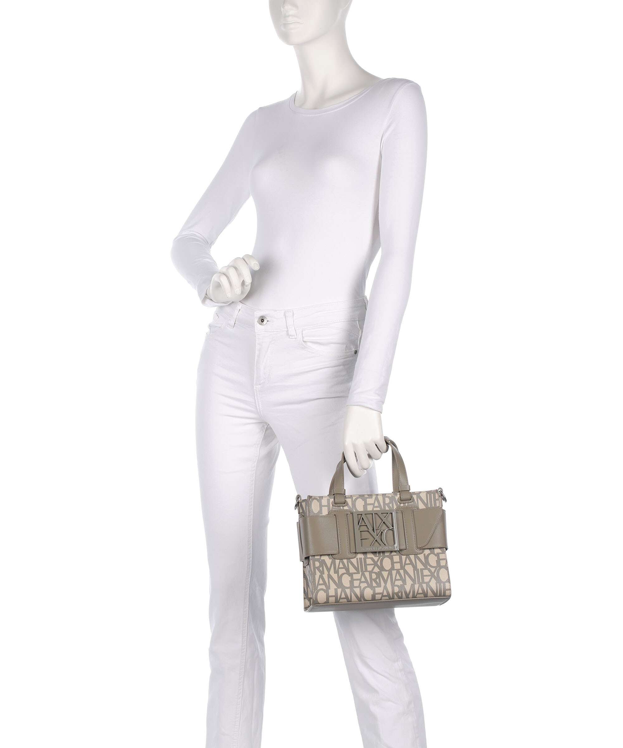 Armani Exchange Susy M Handbag sound sand/brown bass