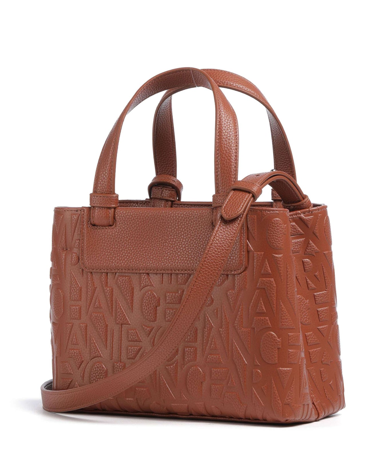 Armani Exchange Liz Monogram S Handbag coconut shell