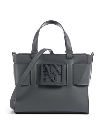 Armani Exchange Susie M Borsa a mano chill steel