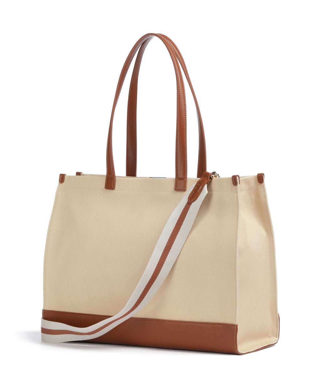 Twinset Matera Tote bag light rope/carta da zucchero