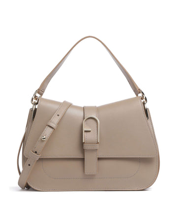 Furla Flow M Borsa a mano greige