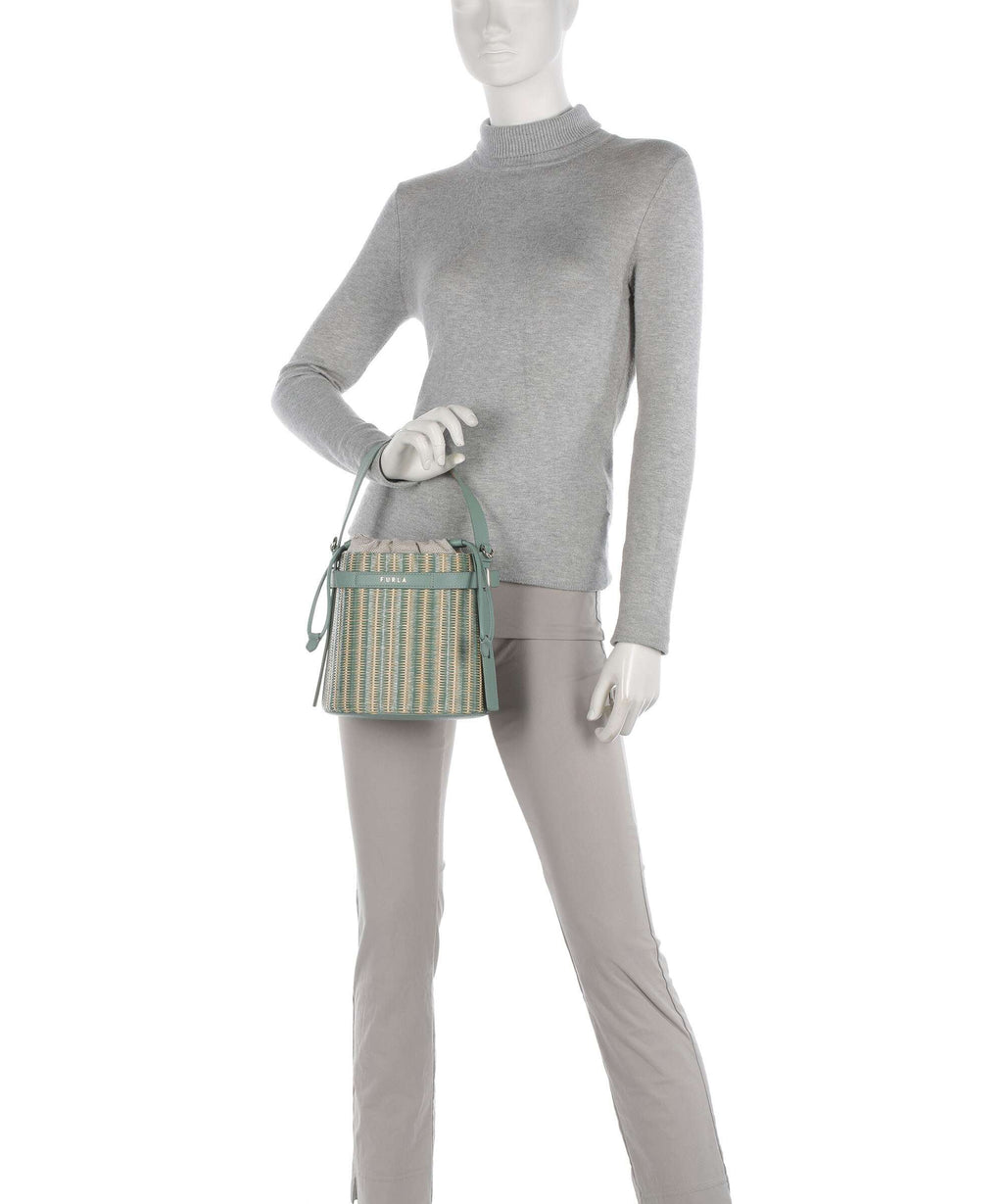 Furla Giove Mini Bucket bag toni mineral green