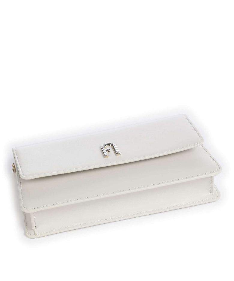 Furla Diamante Mini Crossbody bag marshmallow
