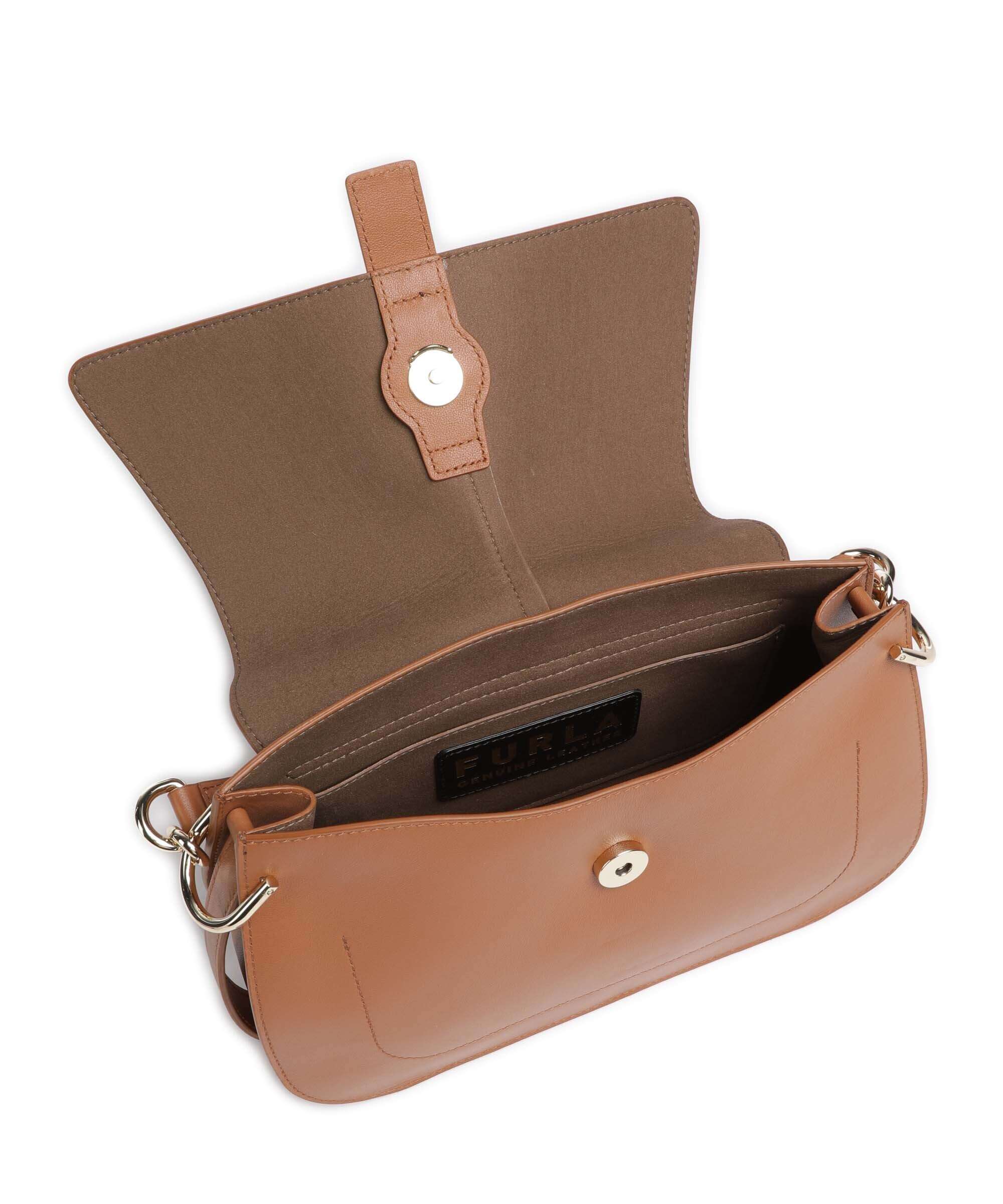 Furla Flow M Handbag brandy