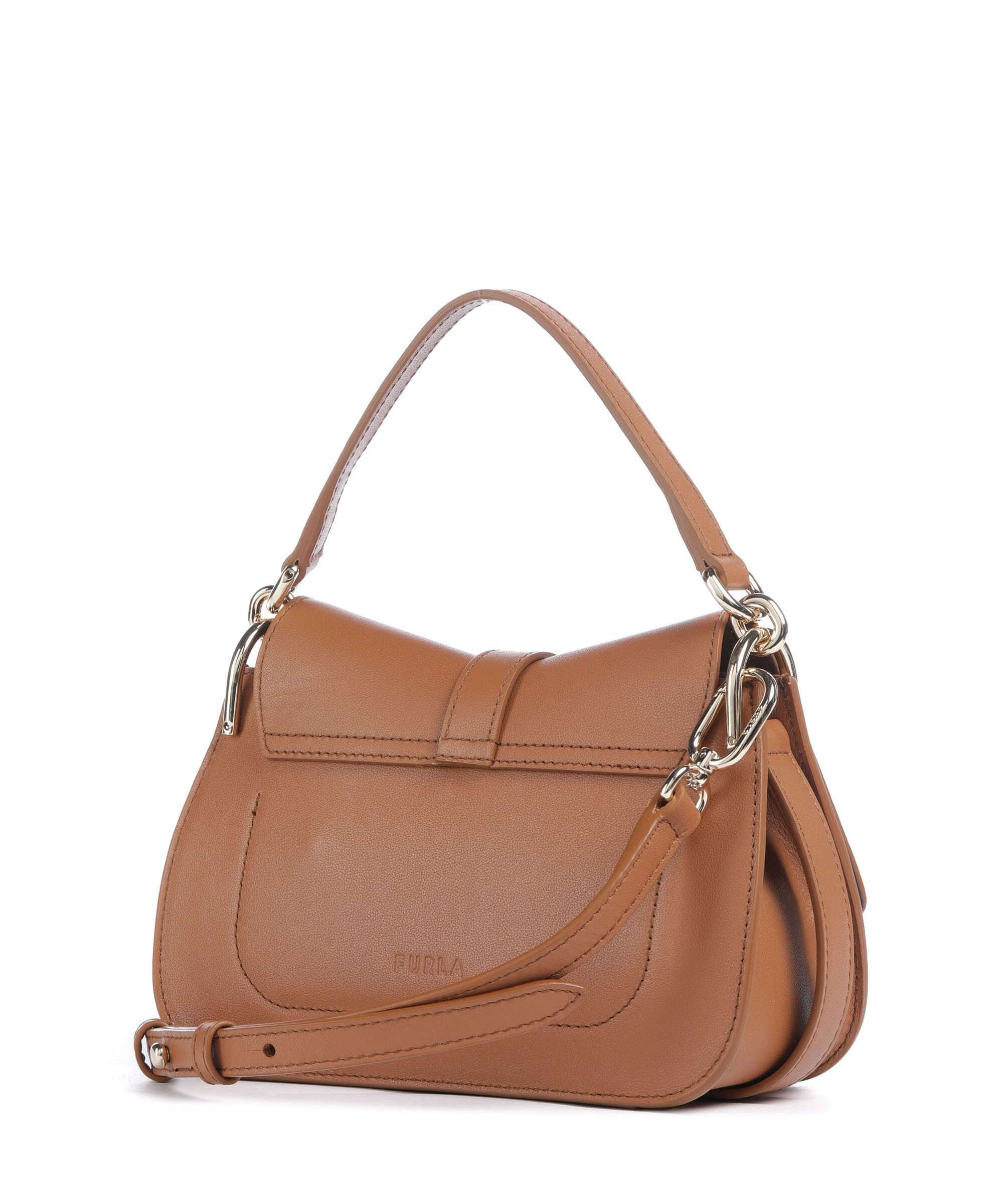 Furla Flow Mini Handbag brandy