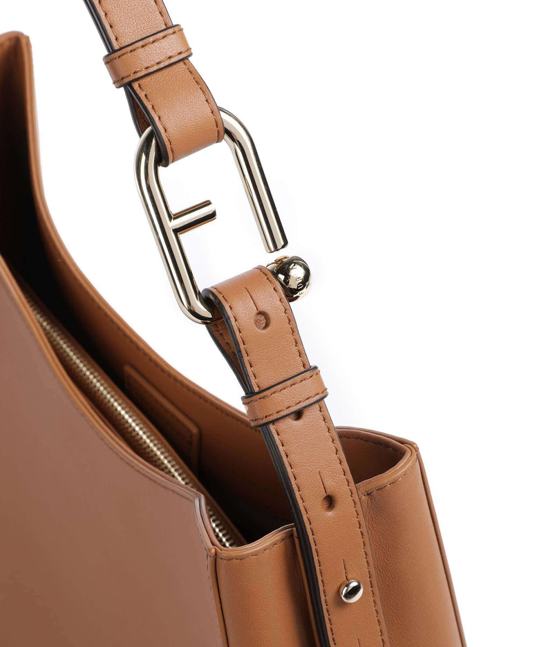 Furla Nuvola L Hobo bag brandy