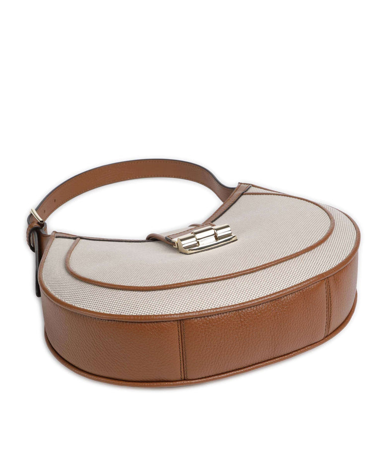Furla Club 2 M Hobo bag naturale/cognac