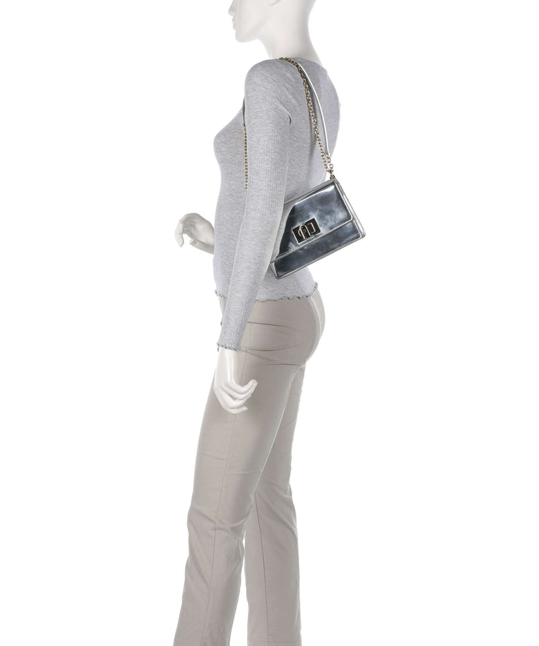 Furla 1927 Mini Shoulder bag silver