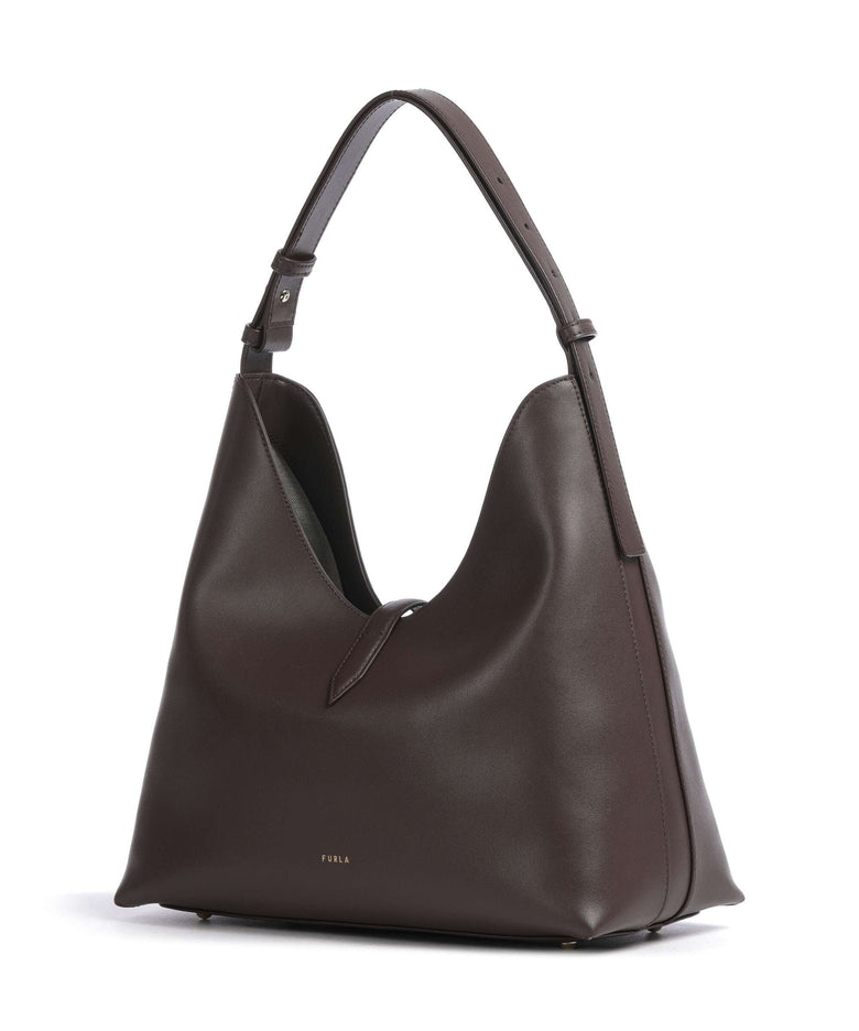 Furla Goccia M Hobo bag cioccolato