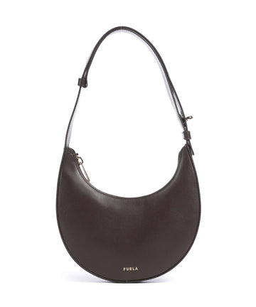 Furla Delizia Mini Borsa a spalla cioccolato