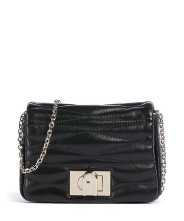 Furla 1927 Mini Soft Borsa a tracolla nero