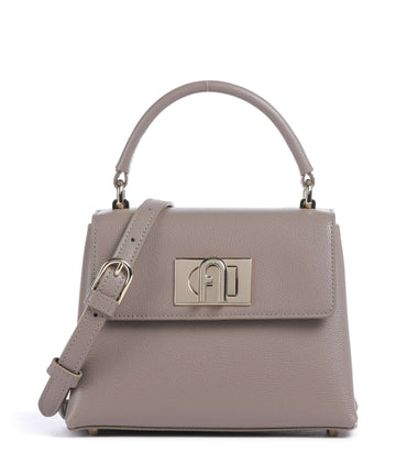 Furla 1927 Mini Borsa a mano stucco gray