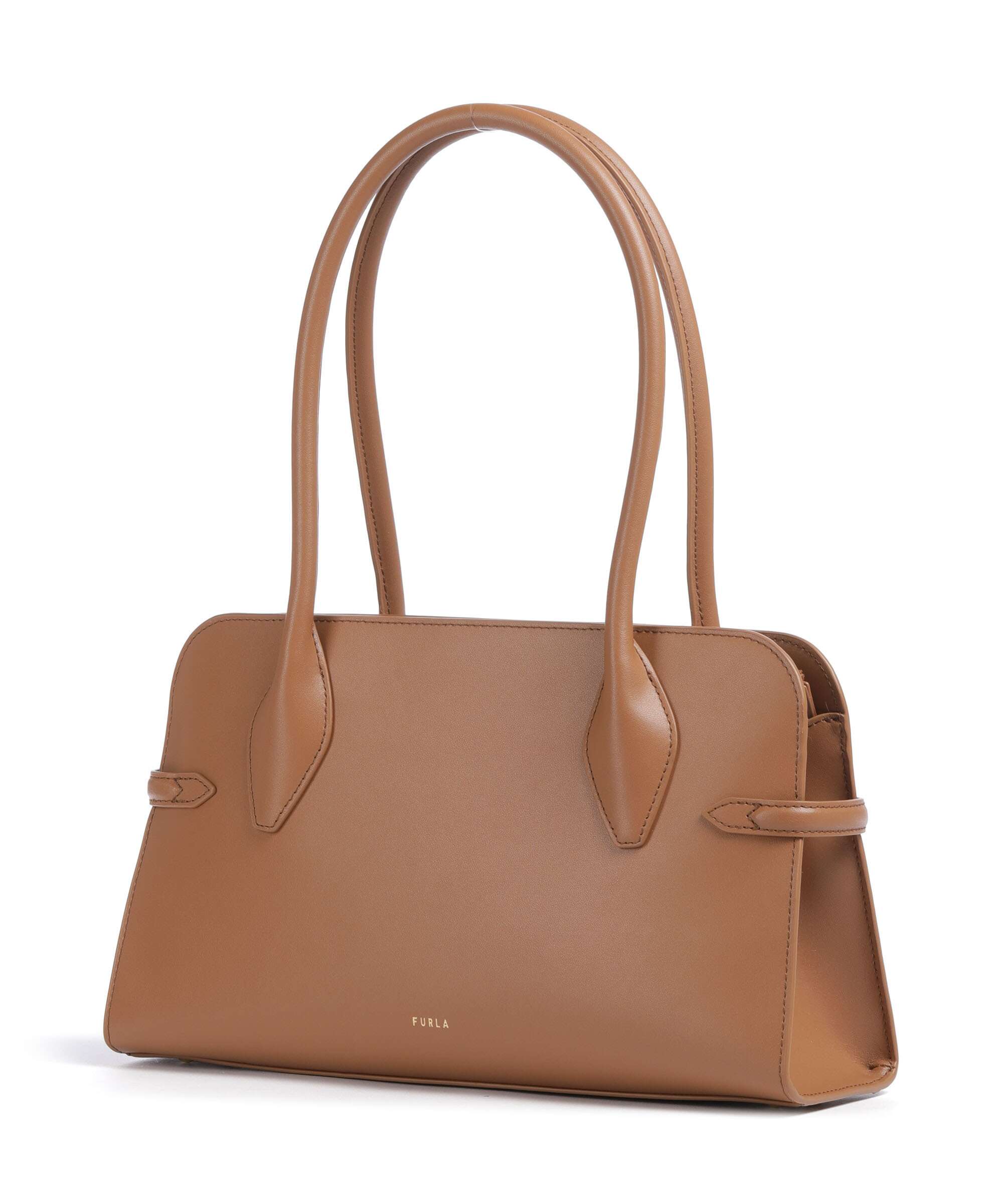 Furla Goccia M Shoulder bag brandy
