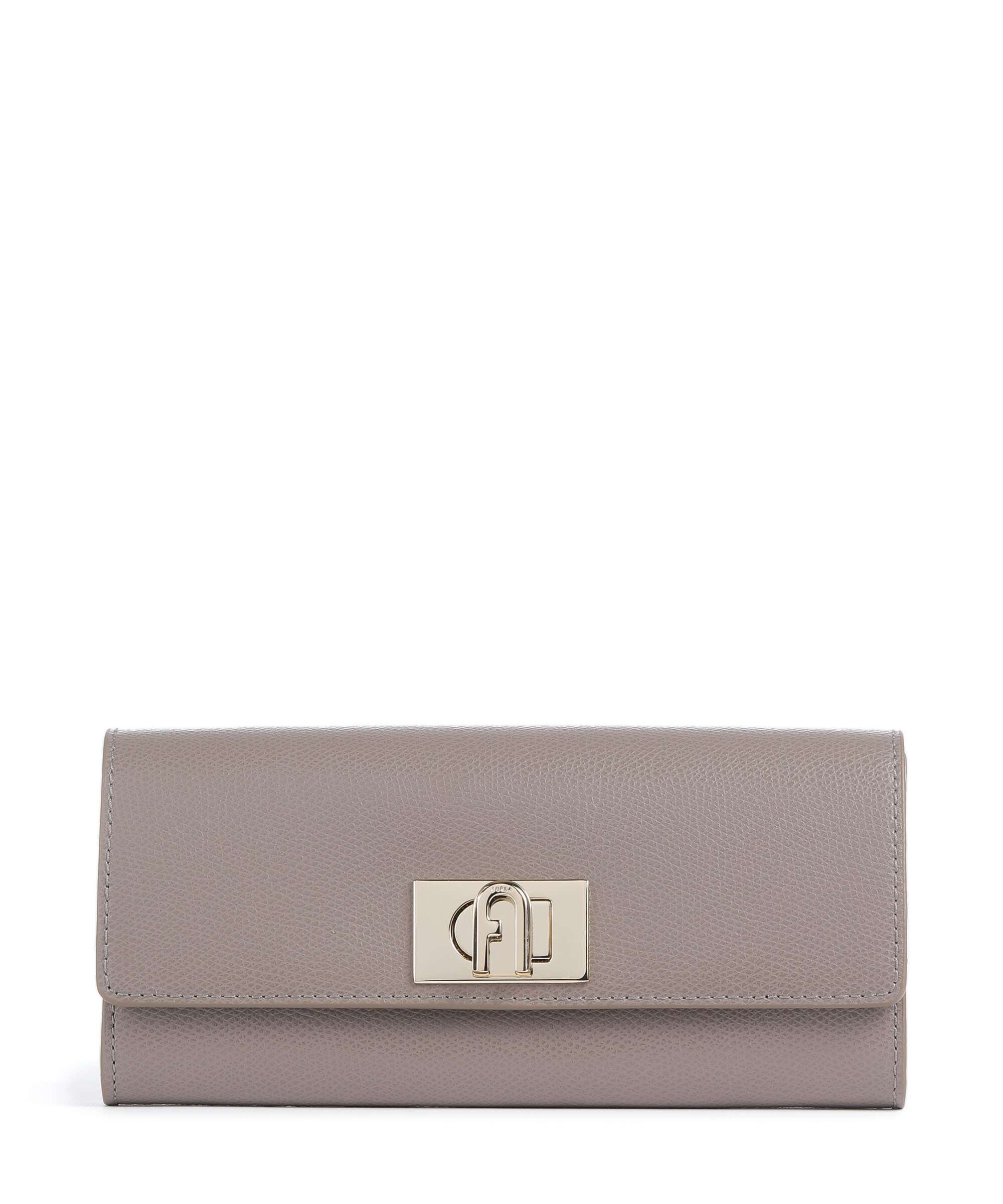Furla 1927 Continental Wallet stucco gray