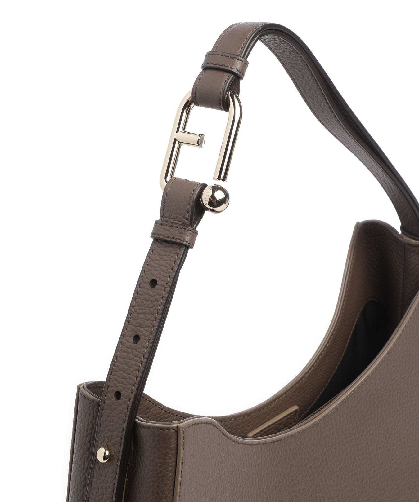 Furla Nuvola L Hobo bag mogano