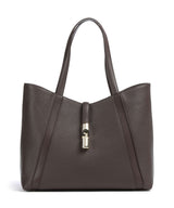 Furla Goccia L Borsa shopper cioccolato
