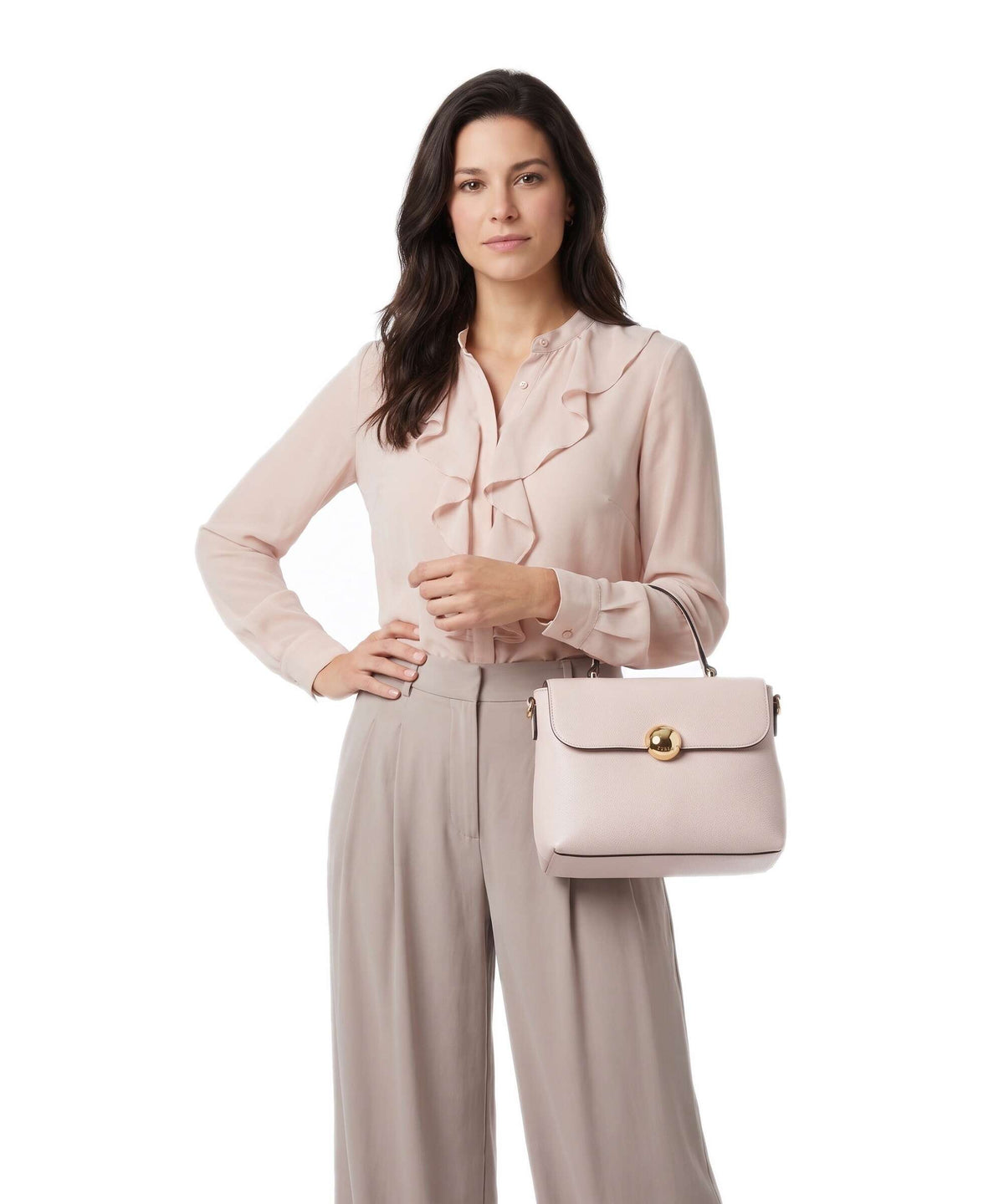 Furla Moonlight S Handbag dusty pink