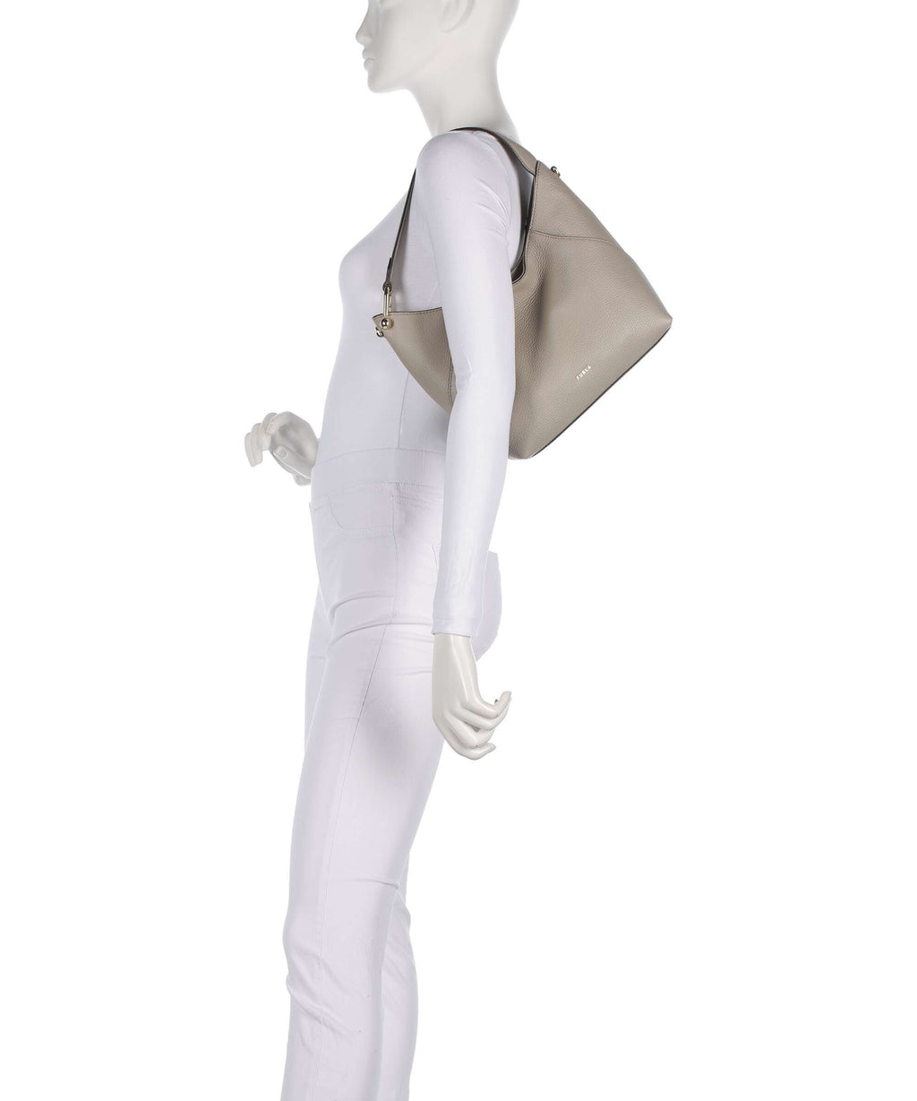 Furla Lara S Hobo bag linen