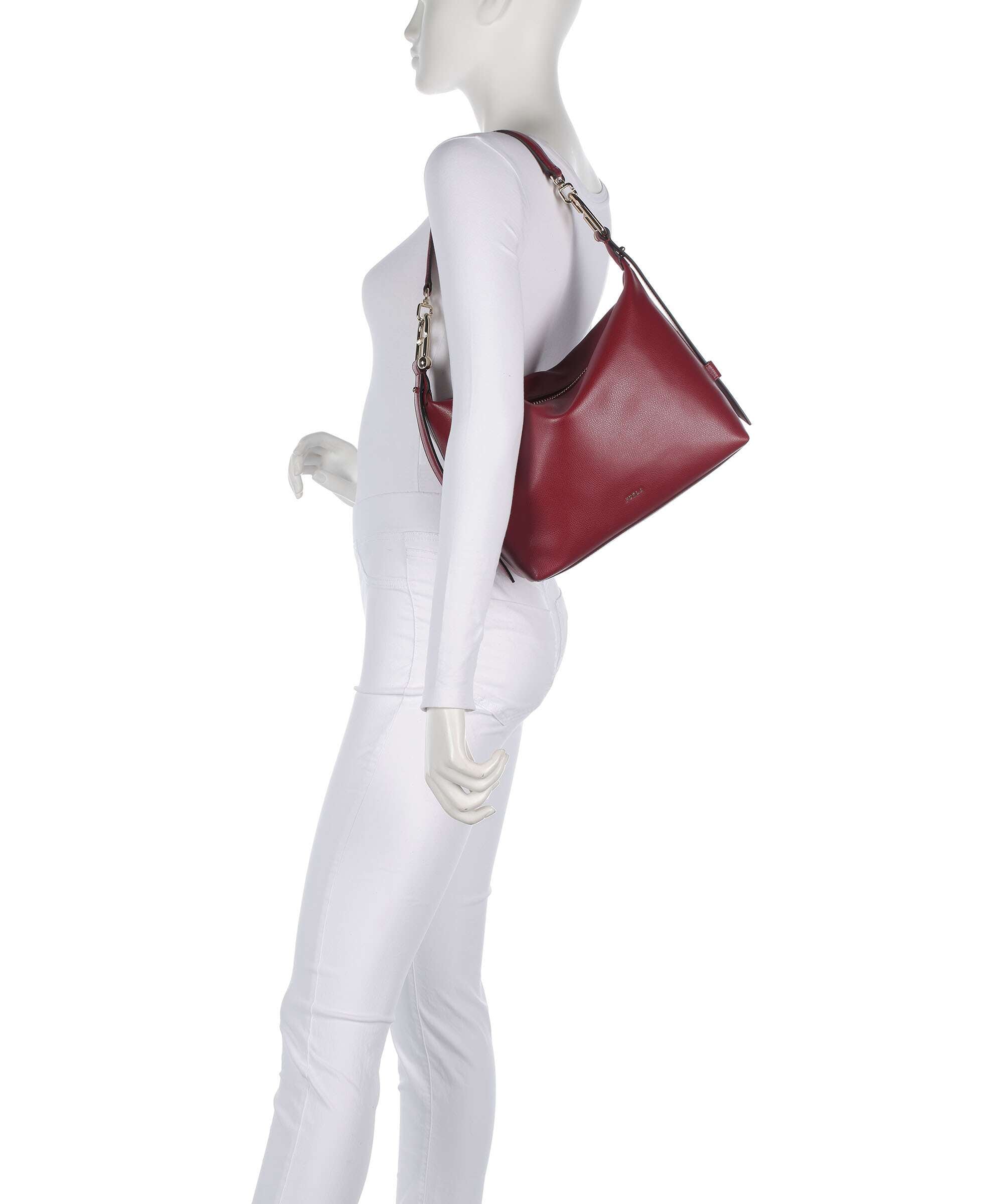 Furla Tonie M Hobo bag ciliegia