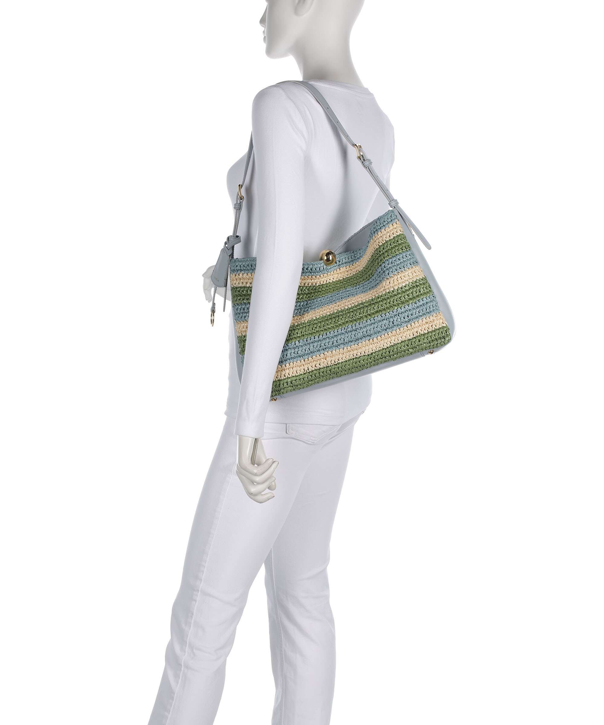 Furla Sfera Soft L Hobo bag toni carta da zucchero