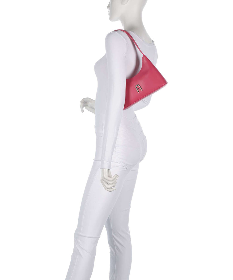 Furla Diamante Mini Shoulder bag velvet pink