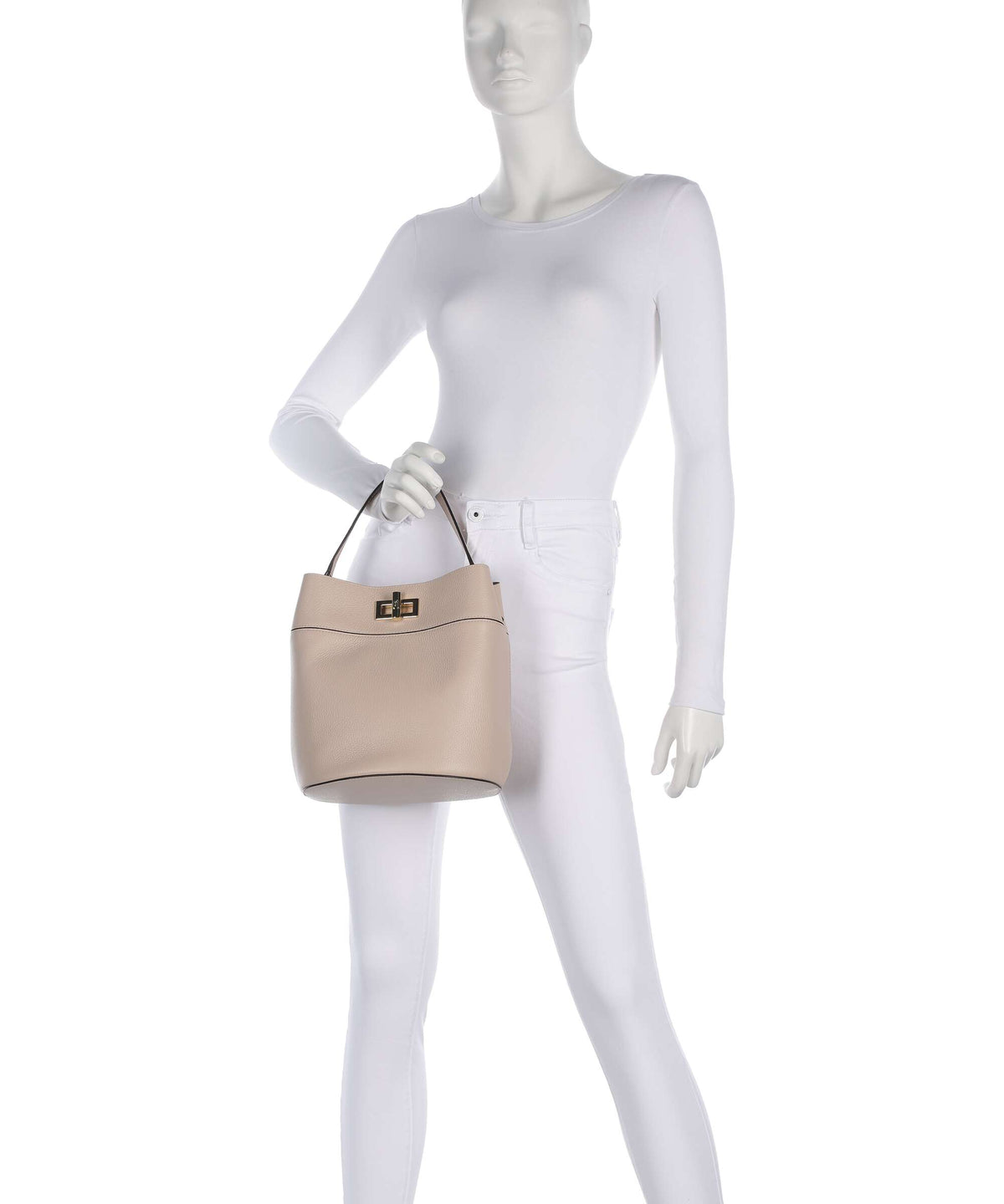 Furla Amelia M Bucket bag cotone