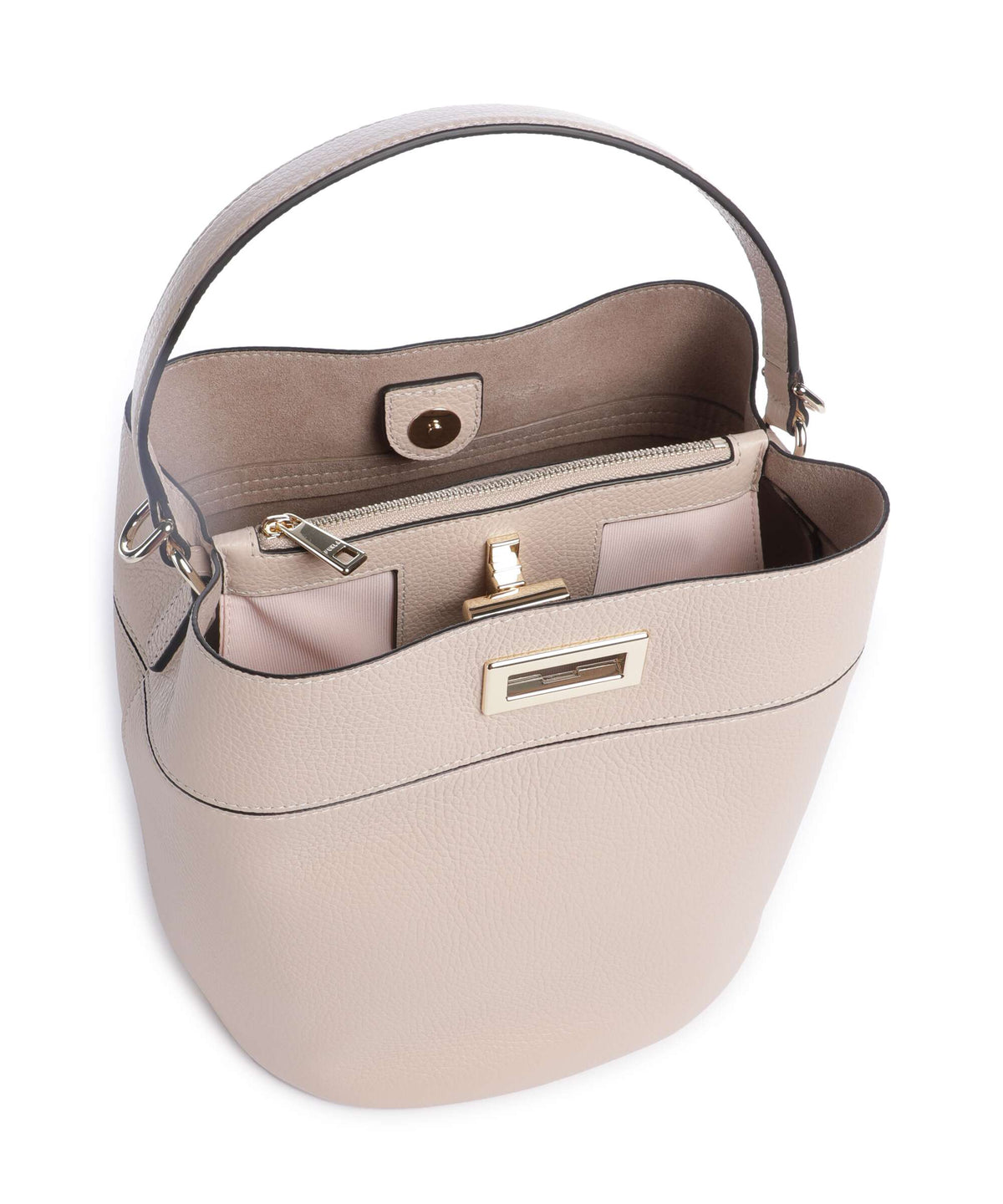 Furla Amelia M Bucket bag cotone