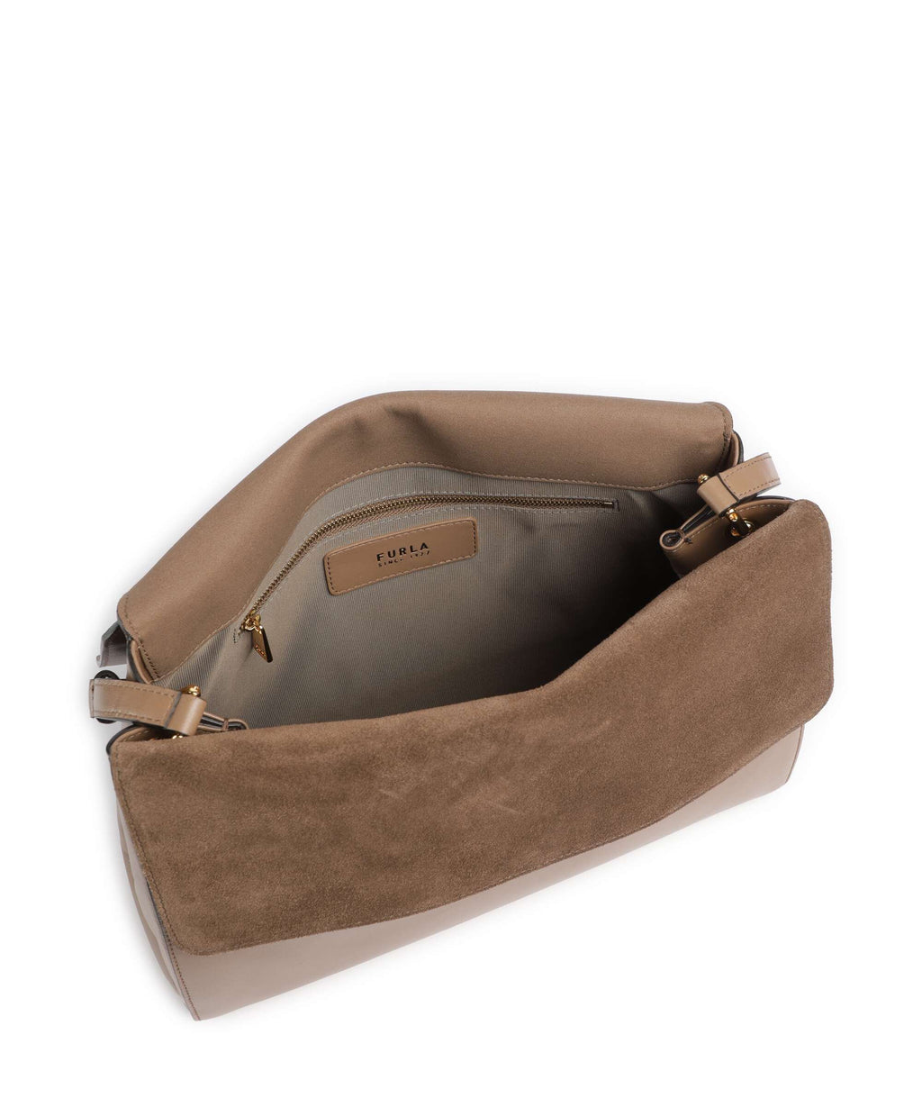 Furla Domus M Shoulder bag toffee