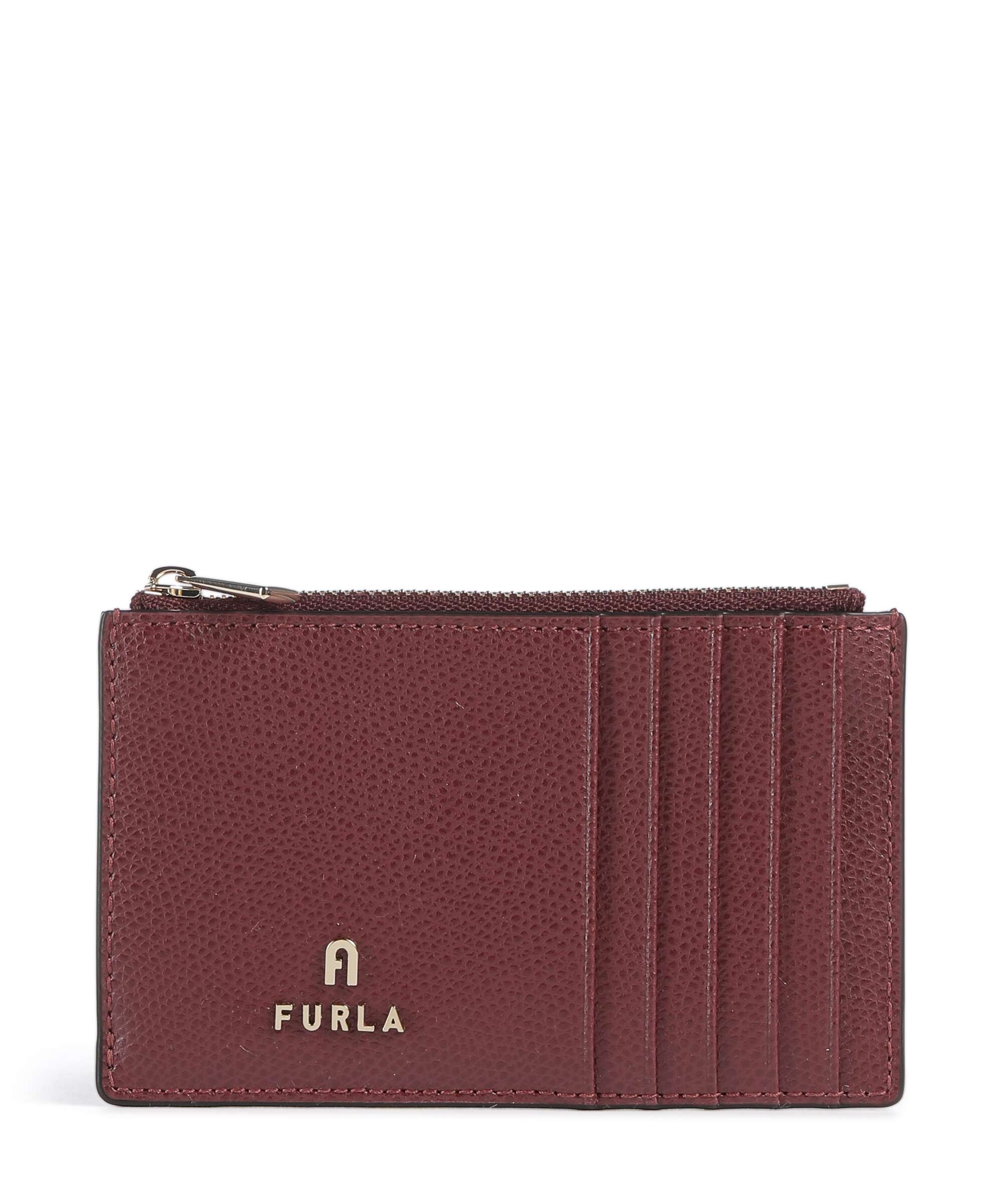 Furla Camelia M Credit card holder red apple