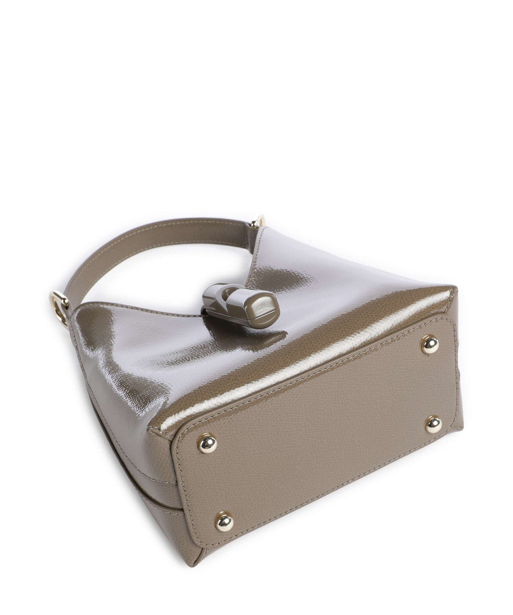 Furla Iride Mini Handbag muddy gray