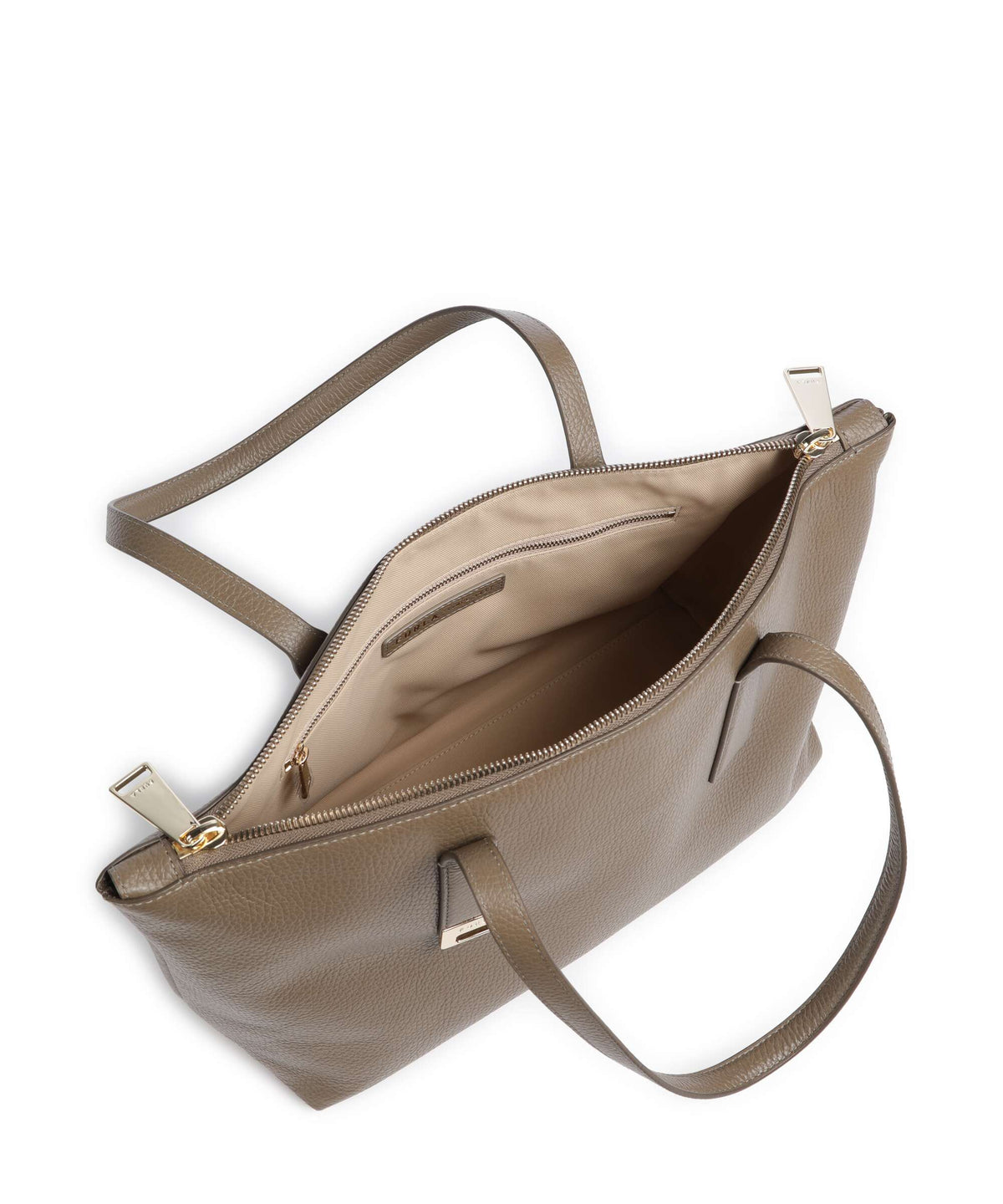 Furla Olivia M Tote bag muddy gray