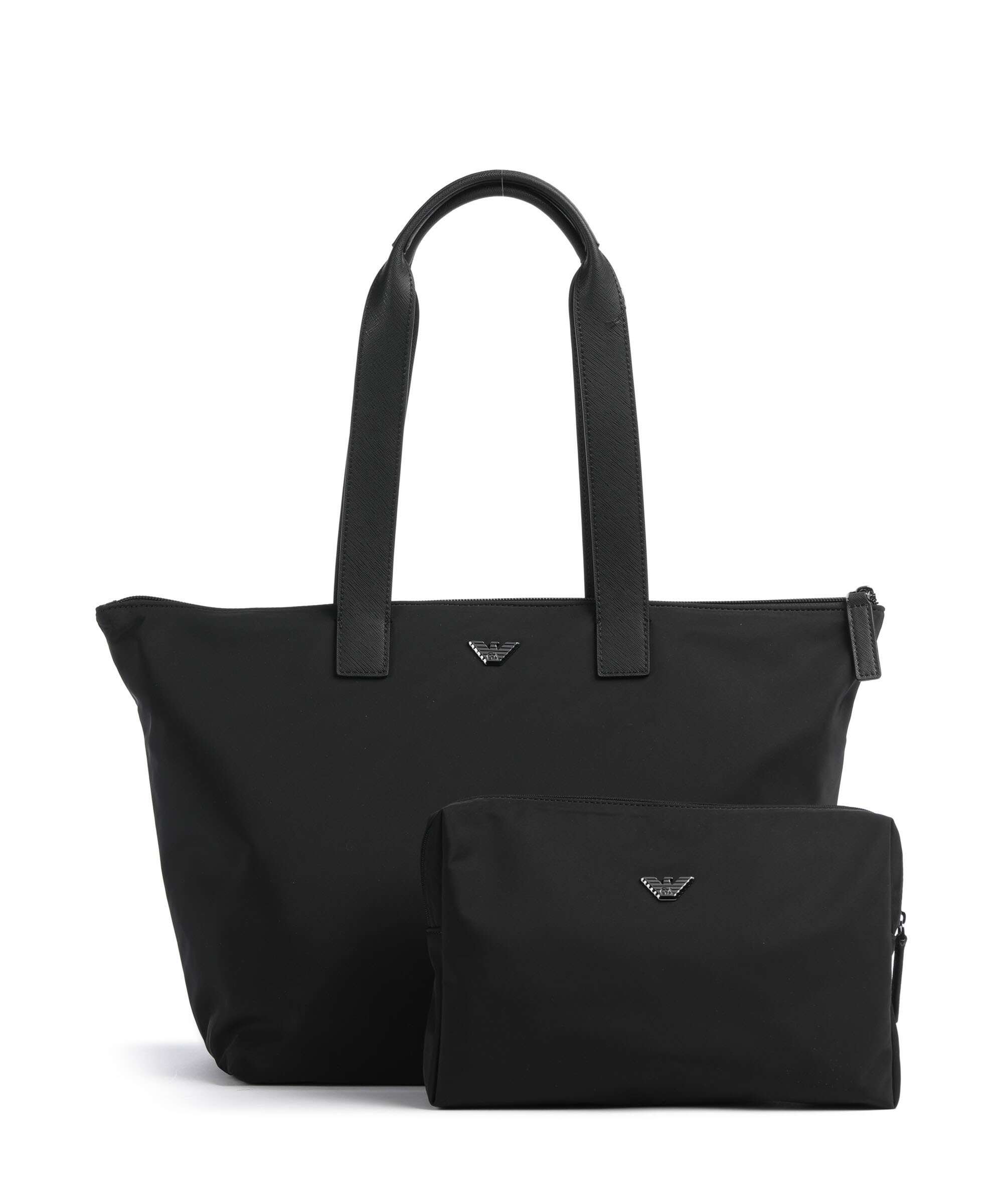 Emporio Armani Nylon Recycled Tote bag black beauty
