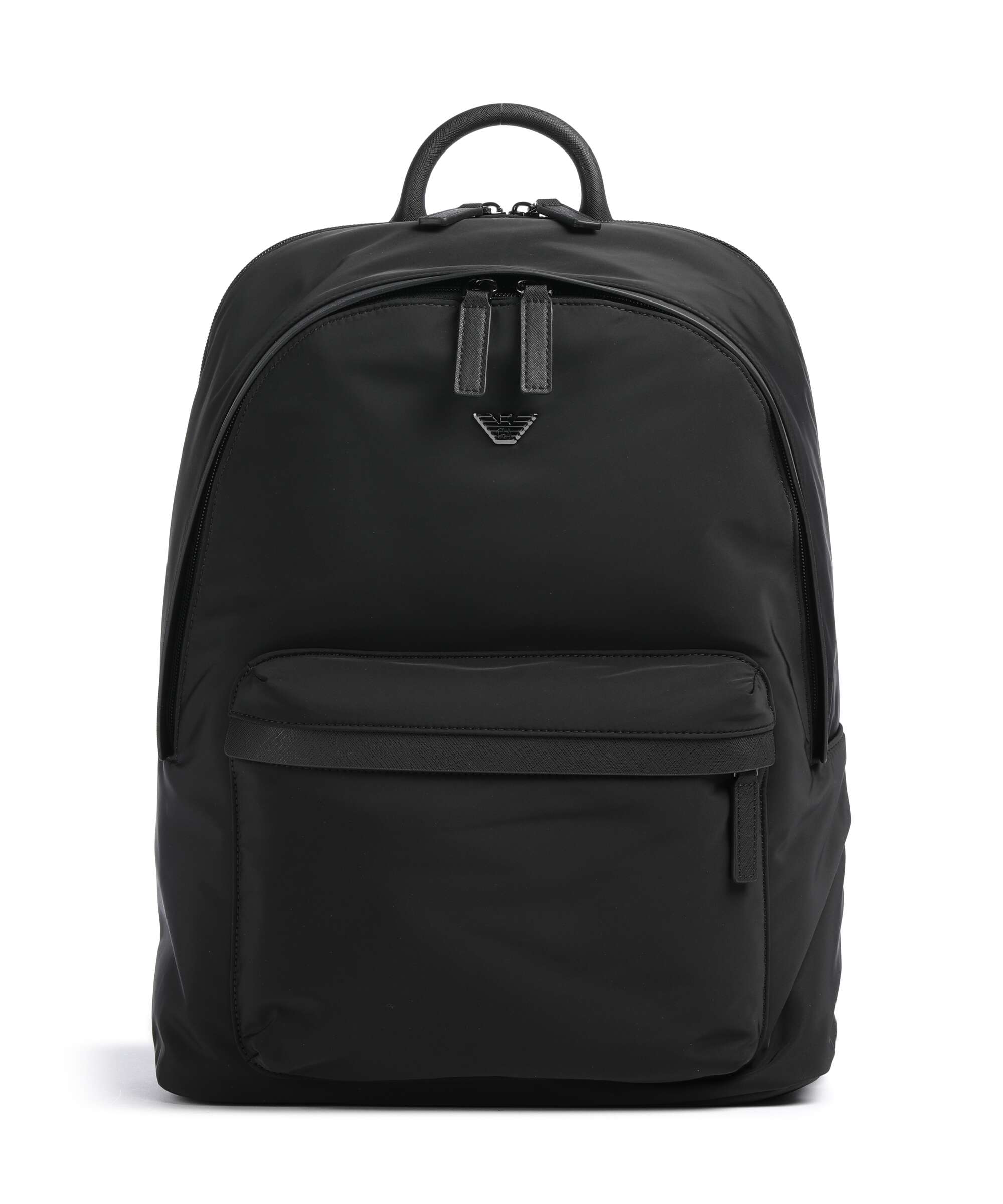 Emporio Armani Nylon Recycled Backpack black beauty