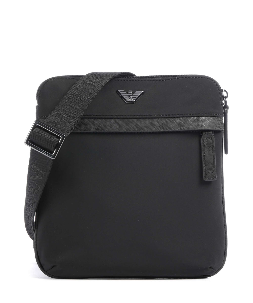 Emporio Armani Nylon Recycled Crossbody bag black beauty